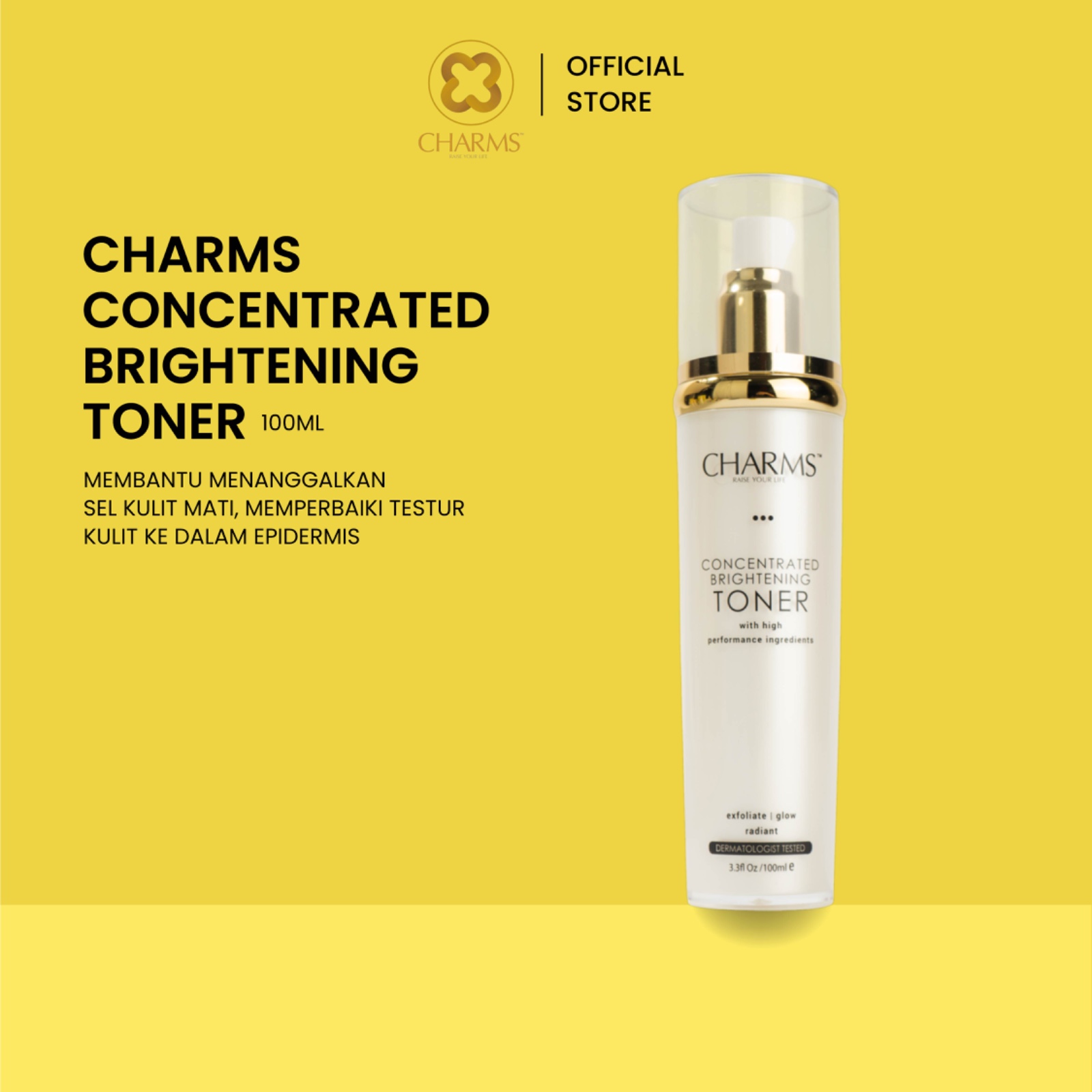 CHARMS CONCENTRATED BRIGHTENING TONER 100ML