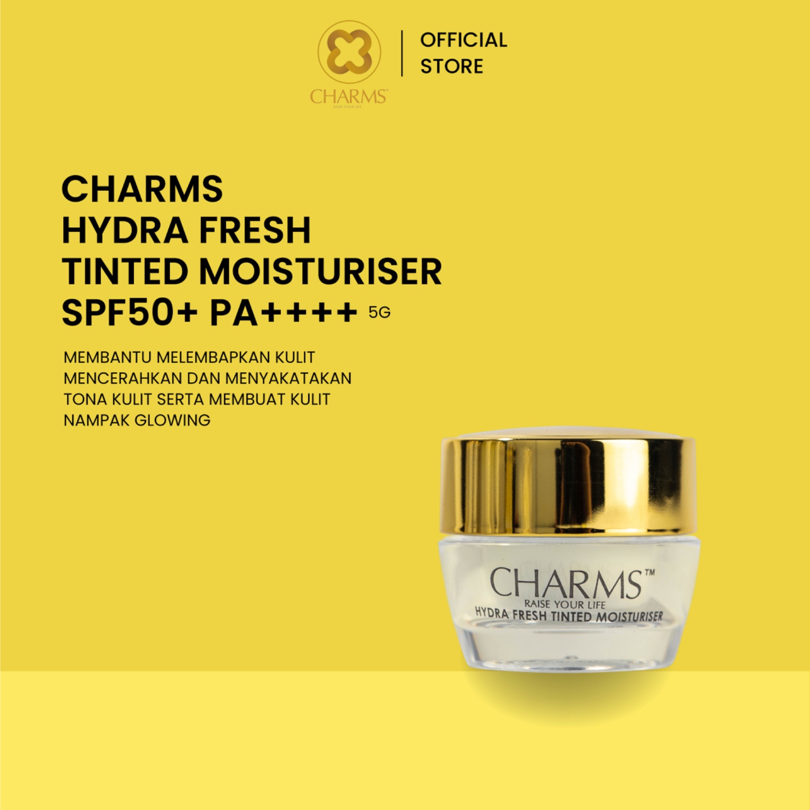 CHARMS HYDRA FRESH TINTED MOISTURISER 5GM