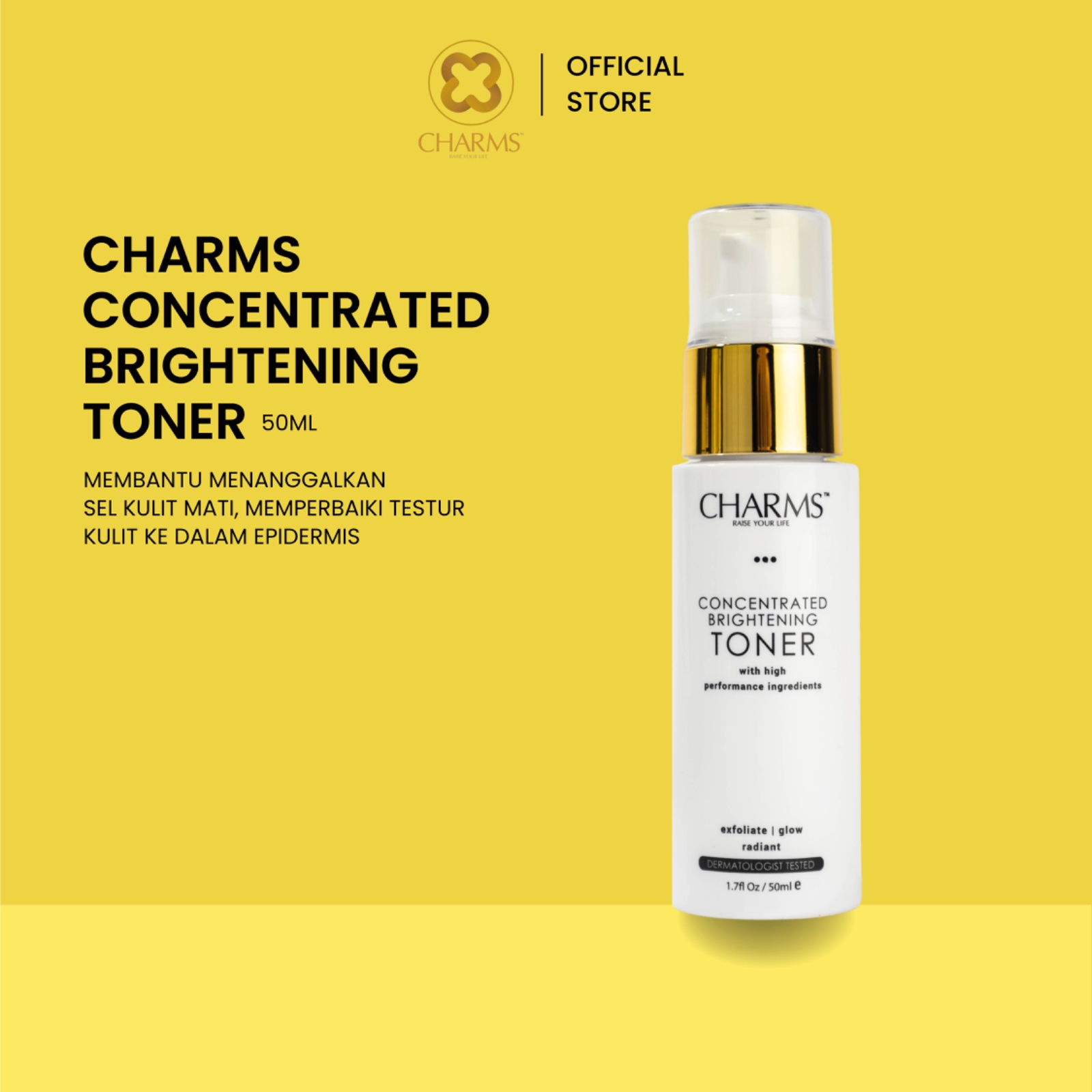 CHARMS CONCENTRATED BRIGHTENING TONER 50ML
