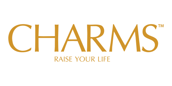 Charms Logo Gold