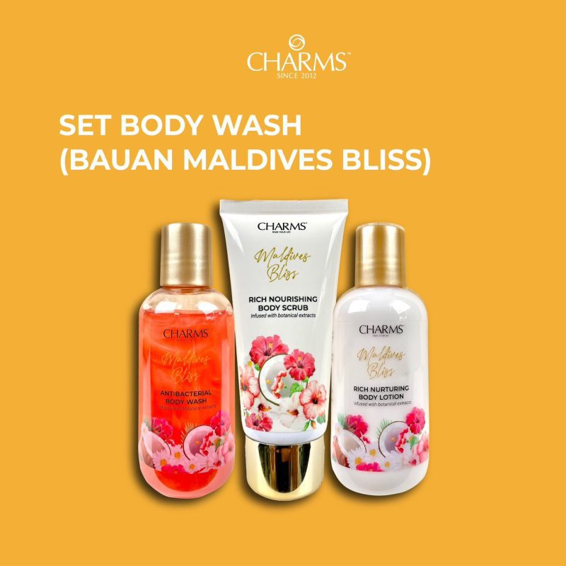 CHARMS Set Body Wash Maldives Bliss Edition