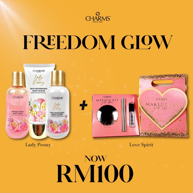 PAKEJ A (LADY PEONY + LOVE SPIRIT) FREEDOM GLOW