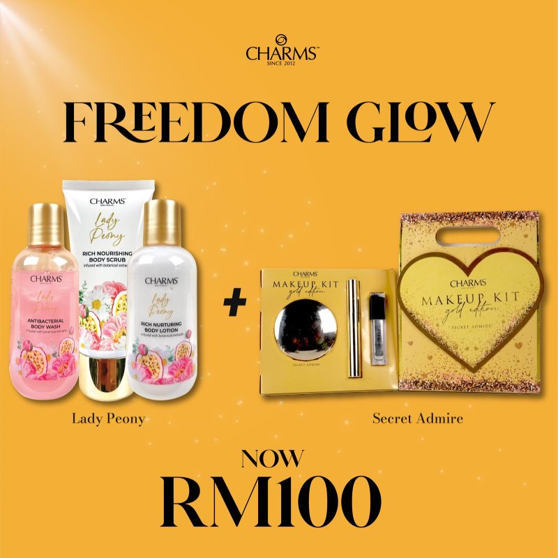 PAKEJ B (LADY PEONY + SECRET ADMIRE) FREEDOM GLOW
