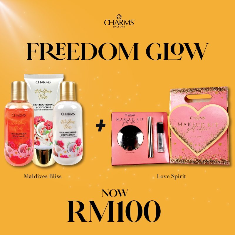 PAKEJ C (MALDIVES BLISS + LOVE SPIRIT) FREEDOM GLOW