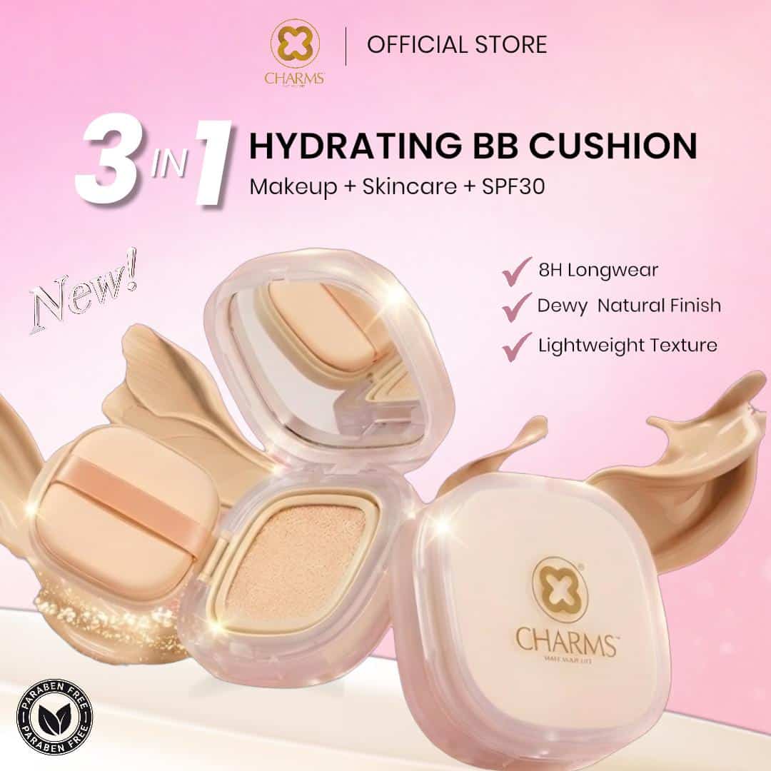 CHARMS HYDRATING BB CUSHION FOUNDATION 8 HA 10gm